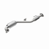 MagnaFlow direct-fit catalytic converter fits 2002-2006 Mazda MPV 3.0L and 2002-2003 MPV 3.0L passenger side rr 3.0L passenger side stainless steel CARB compliant OBDII 49567