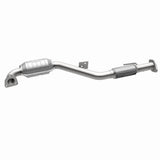 MagnaFlow direct-fit catalytic converter fits 2002-2006 Mazda MPV 3.0L and 2002-2003 MPV 3.0L passenger side rr 3.0L passenger side stainless steel CARB compliant OBDII 49567