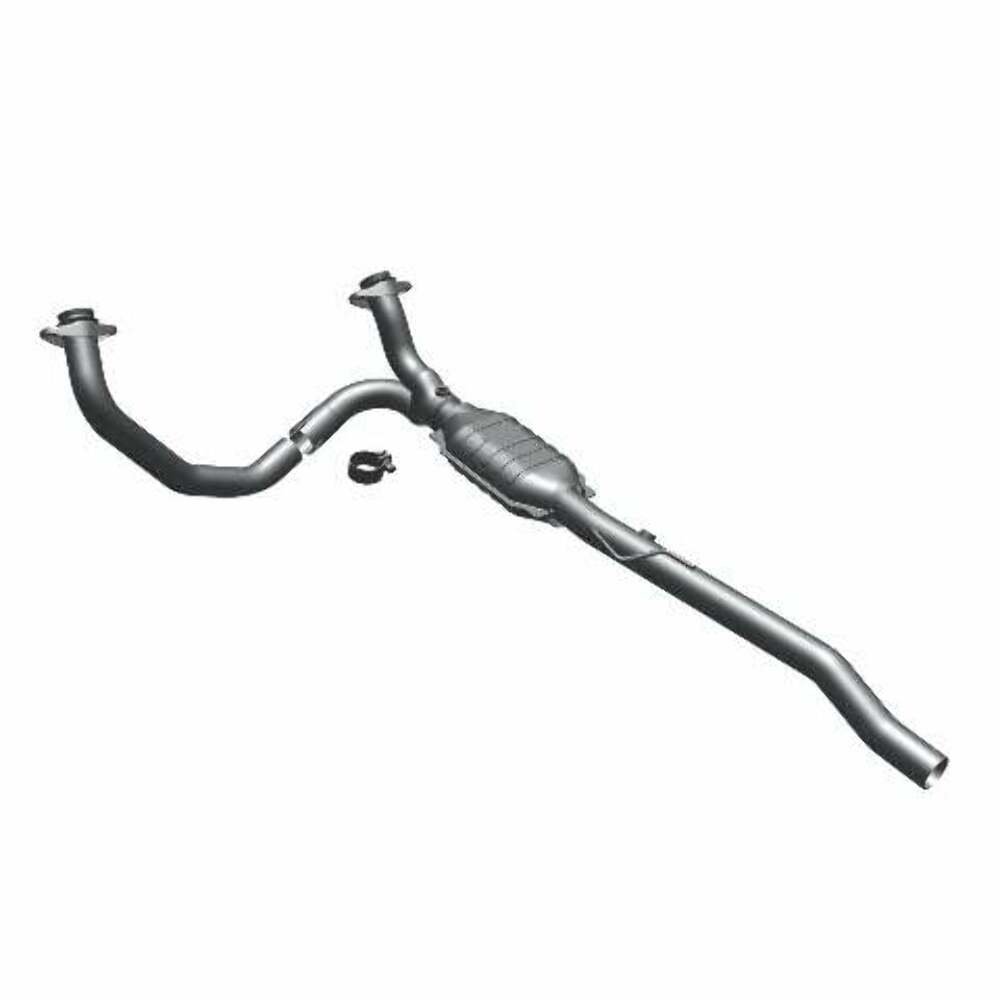 MagnaFlow direct-fit catalytic converter for 2002-2003 Ram 4.7 inch inlet/outlet stainless steel Federal EPA compliant OBDII 93614