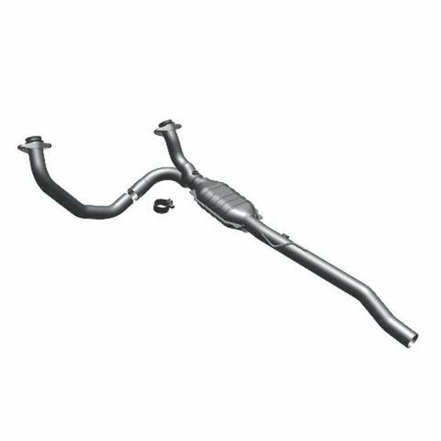 MagnaFlow direct-fit catalytic converter for 2002-2003 Ram 4.7 inch inlet/outlet stainless steel Federal EPA compliant OBDII 93614