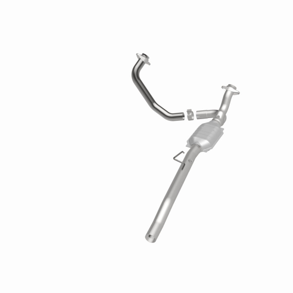 MagnaFlow direct-fit catalytic converter for 2002-2003 Ram 4.7 inch inlet/outlet stainless steel Federal EPA compliant OBDII 93614