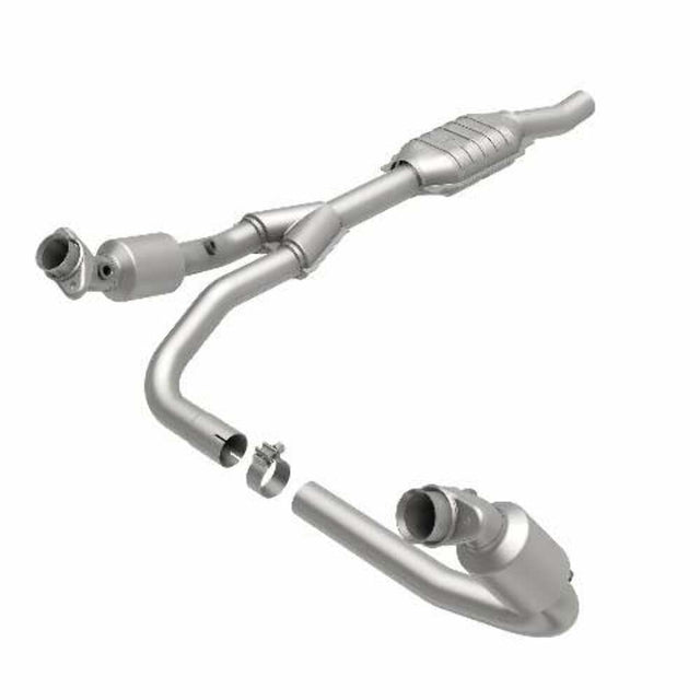 MagnaFlow direct-fit catalytic converter for 2002-2003 Ram 4.7L stainless steel CARB compliant 458068