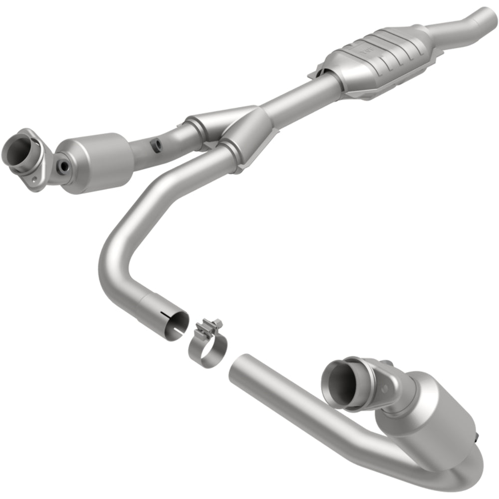MagnaFlow direct-fit catalytic converter for 2002-2003 Ram 4.7L stainless steel CARB compliant 458068