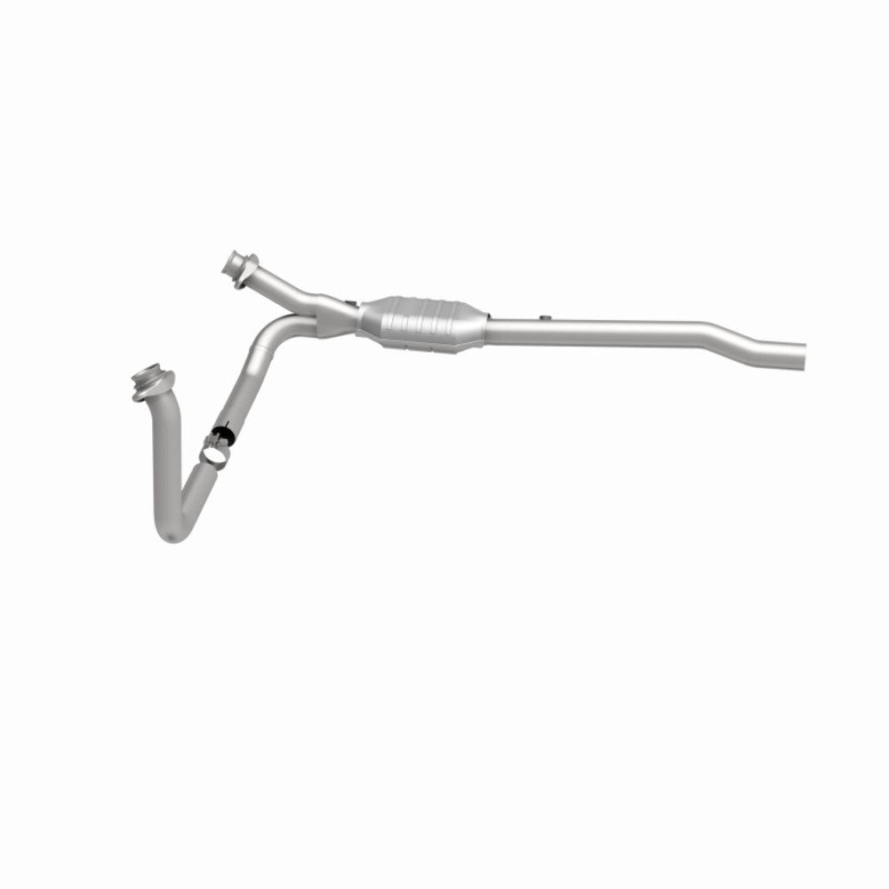 MagnaFlow direct-fit catalytic converter for 2002-2003 Ram 4.7 inch inlet/outlet stainless steel Federal EPA compliant OBDII 93616