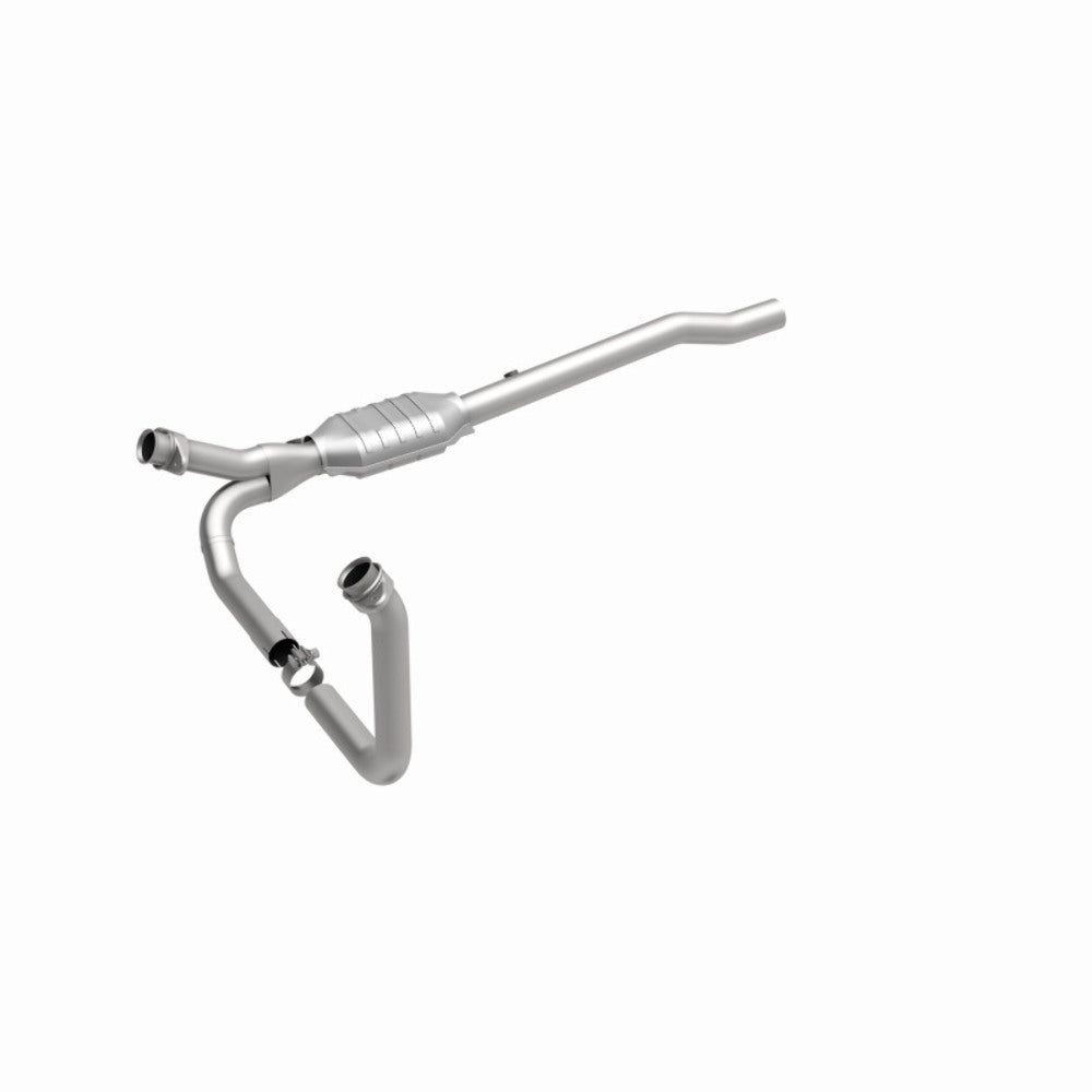 MagnaFlow direct-fit catalytic converter for 2002-2003 Ram 4.7 inch inlet/outlet stainless steel Federal EPA compliant OBDII 93616