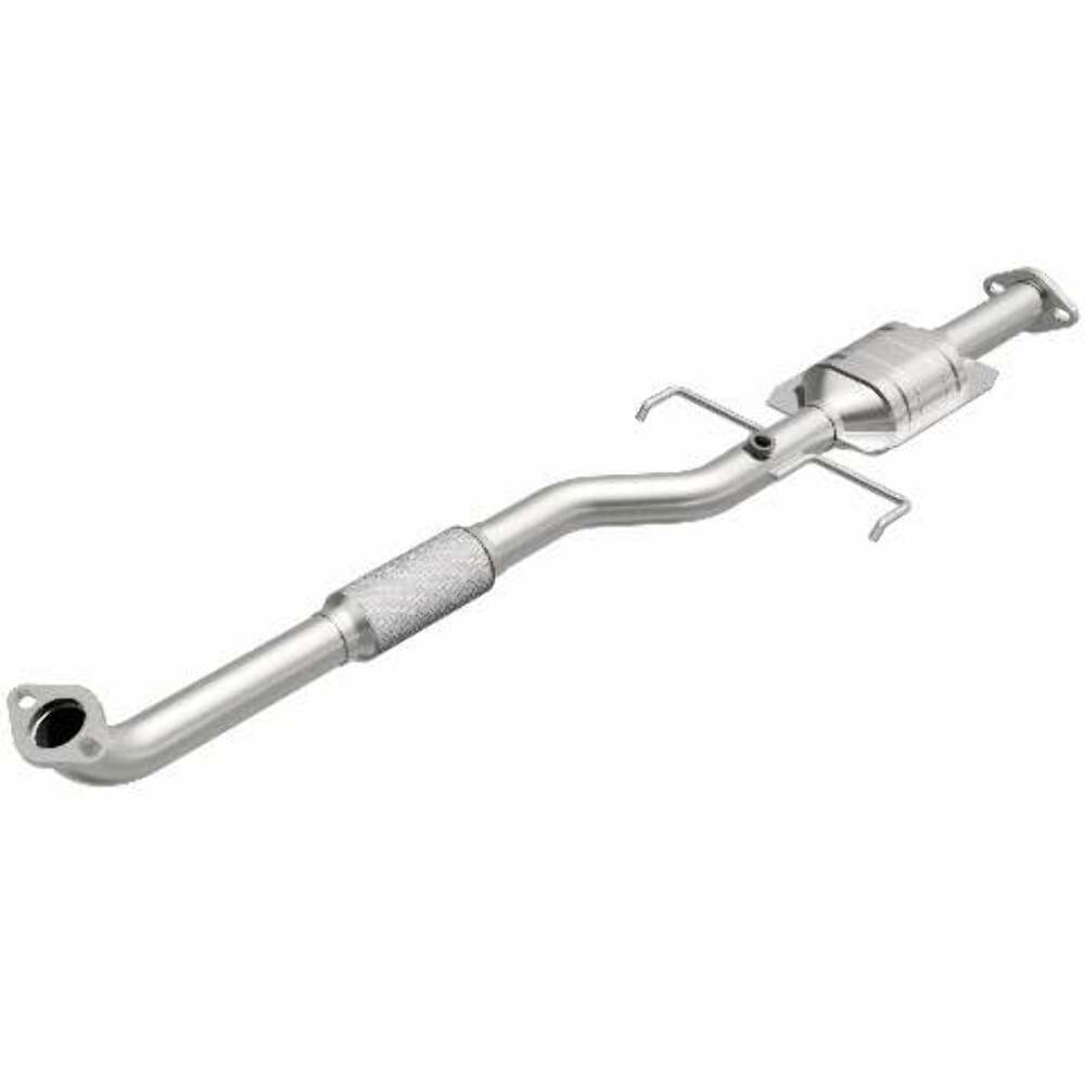 MagnaFlow direct-fit catalytic converter fits 2001-2003 Mitsubishi Galant 2.4L and 2002-2005 Mitsubishi Eclipse 2.4L stainless steel CARB compliant 457025