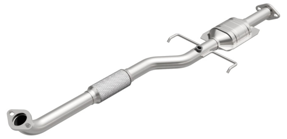 MagnaFlow direct-fit catalytic converter fits 2001-2003 Mitsubishi Galant 2.4L and 2002-2005 Mitsubishi Eclipse 2.4L stainless steel CARB compliant 457025