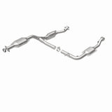 MagnaFlow direct-fit catalytic converter fits 2002-2004 Ford Explorer and Mercury Mountaineer and 2002-2004 Explorer 4L Y stainless steel CARB compliant 93372