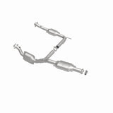 MagnaFlow direct-fit catalytic converter fits 2002-2004 Ford Explorer and Mercury Mountaineer and 2002-2004 Explorer 4L Y stainless steel CARB compliant 93372