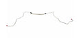 t 02-04 Ford Explorer Rear Axle Brake Line Kit Stainless Steel Fine Lines