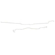 t 02-04 Ford F250 SD Intermediate Brake Line Crew Cab/Short Bed Stainless Steel Fine Lines