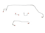 Front Brake Line Kit for 2002-2005 Buick Rendezvous AWABS ABS disc brakes steel