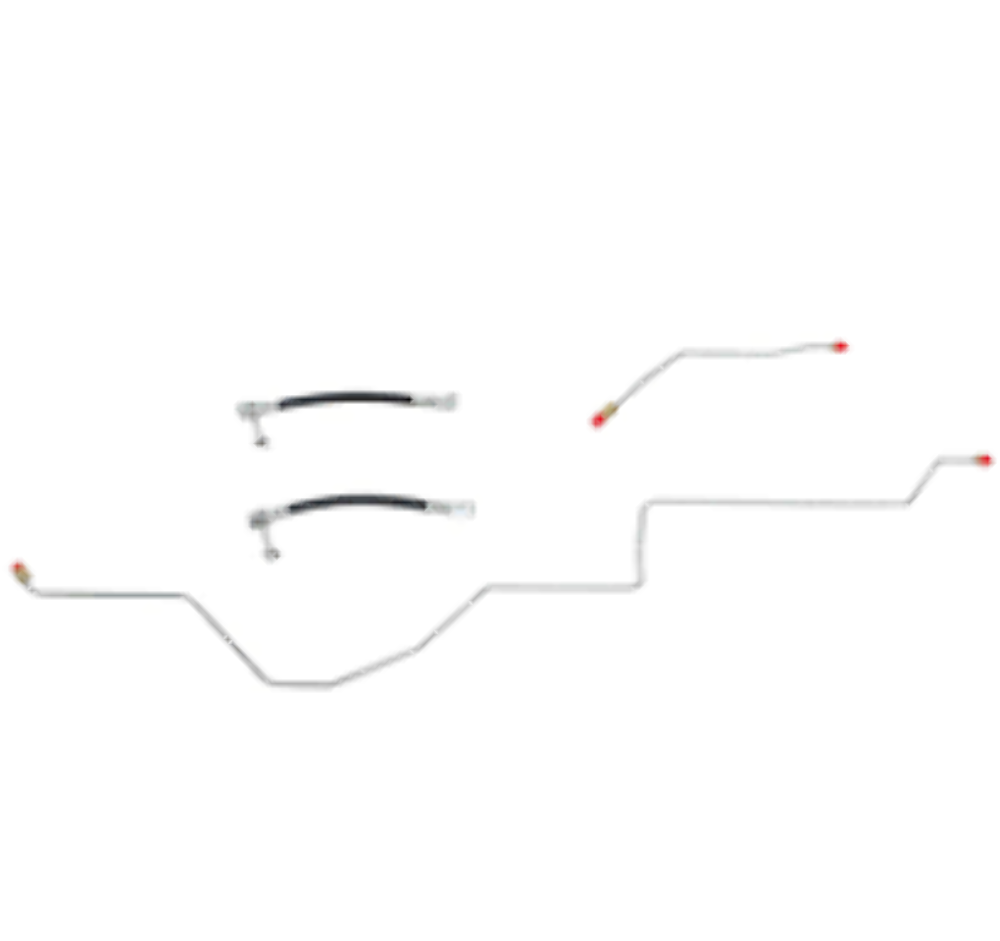 t 02-05 Dodge Ram 1500 Brake Line Kit 4WD Ext Cab/Short Bed RWABS Fine Lines
