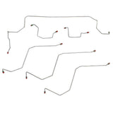 Front Brake Line Kit for 2013 02-05 Dodge Ram 1500 AWABS ABS 2WD stainless steel
