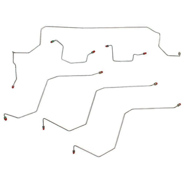 Front Brake Line Kit for 2013 02-05 Dodge Ram 1500 AWABS ABS 2WD stainless steel
