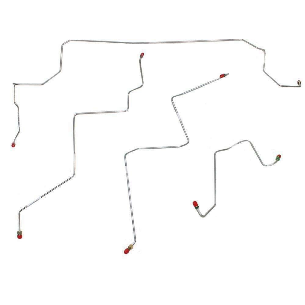 Front Brake Line Kit for 2002-2005 Dodge Ram 1500 ABS 2WD stainless steel