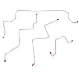Front Brake Line Kit for 2002-2005 Dodge Ram 1500 ABS 2WD stainless steel