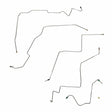 t 02-05 Dodge Ram 1500 Front Brake Line Kit 4WD RWABS Stainless Steel WKT0203SS Fine Lines