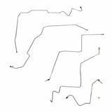Front Brake Line Kit for 2002-2005 Dodge Ram 1500 ABS 4WD stainless steel