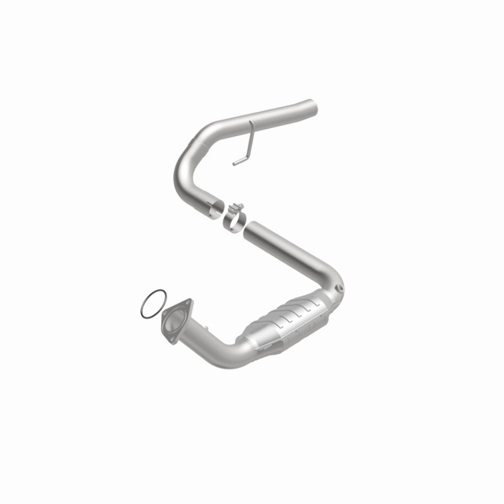 MagnaFlow direct-fit catalytic converter fits 2002-2006 Cadillac Escalade, 2001-2006 GMC Yukon, and additional vehicles and 2002-2005 Escalade 6.0L driver side 6.0L driver side sta