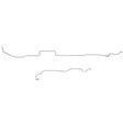 t 02-05 Ford Excursion w/ Gas Engine Intermediate Brake Line Kit Fine Lines