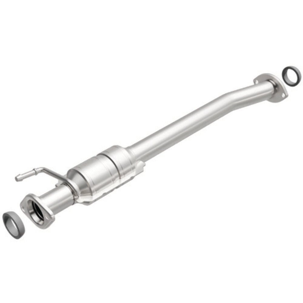 MagnaFlow direct-fit catalytic converter fits 1999-2005 Suzuki Grand Vitara and 2002-2003 Suzuki XL-7, this and 2002-2005 Grand Vitara 2.5L stainless steel Federal EPA compliant OB