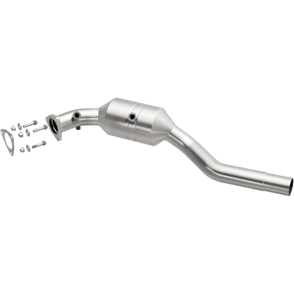 MagnaFlow direct-fit catalytic converter fits 2002-2005 Porsche 911 passenger side passenger side stainless steel CARB compliant 444067