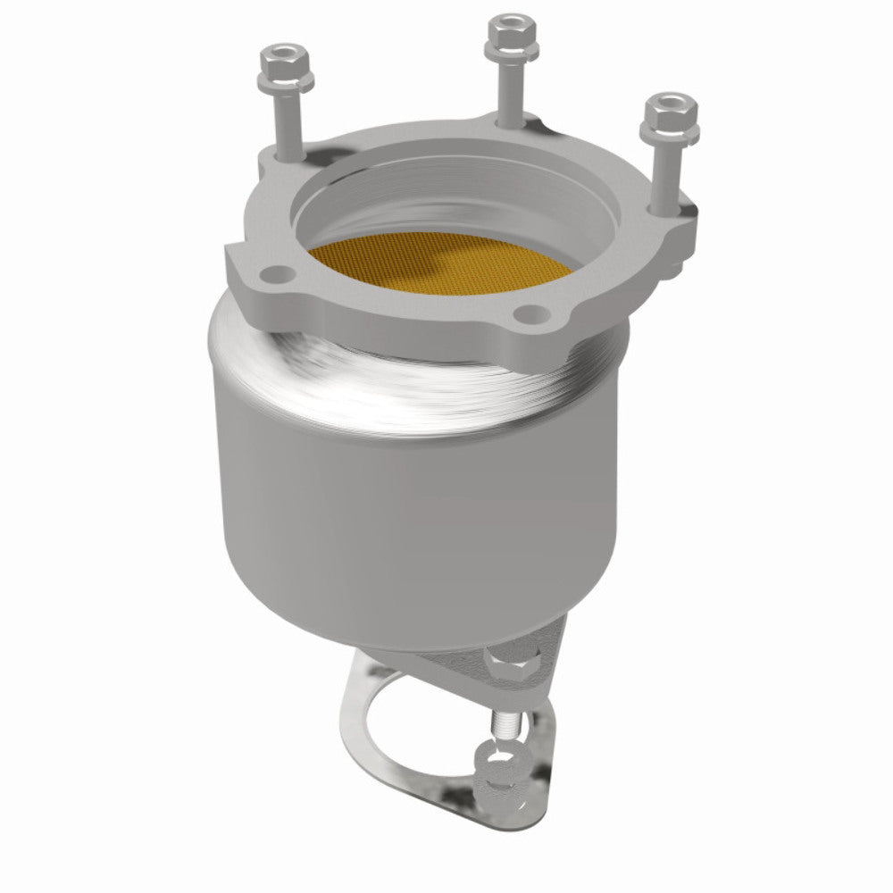 MagnaFlow direct-fit catalytic converter fits 2002-2005 Kia Sedona, Hyundai XG350, and more, this and 2002-2005 Sedona frt mani stainless steel CARB compliant OBDII 49310