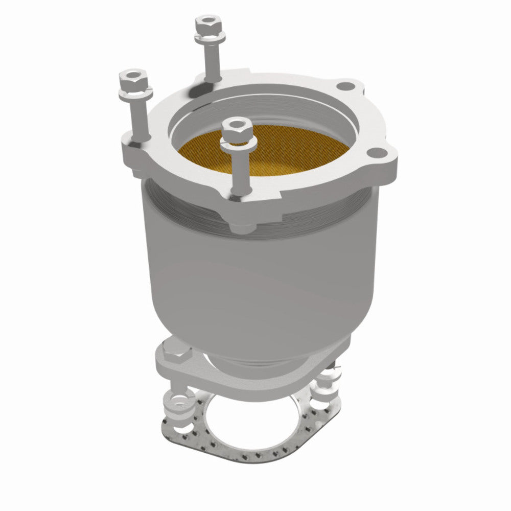 MagnaFlow direct-fit catalytic converter fits 2002-2005 Kia Sedona, Hyundai XG350, and more, this and 2002-2005 Sedona rr mani stainless steel CARB compliant 49316