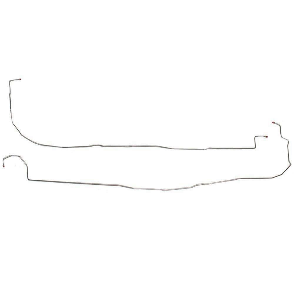 t 2003-2007 Hummer H2 Intermediate Brake Line Kit Stainless Steel TIN0201SS Fine Lines