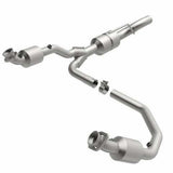 MagnaFlow direct-fit catalytic converter fits 2001-2002 Dodge Ram 3500 Van, Dodge Ram 2500 Van, and additional vehicles. Hardware is included to eliminate the hassle of working wit