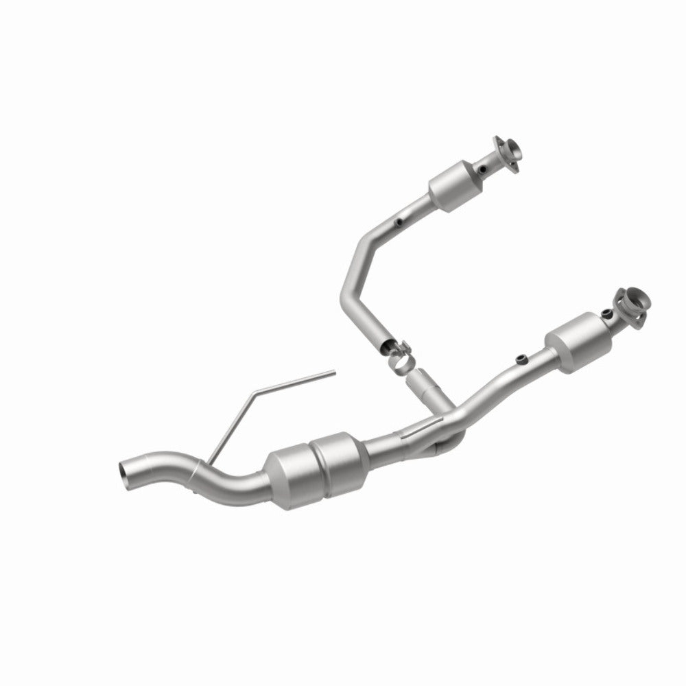 MagnaFlow direct-fit catalytic converter fits 2001-2002 Dodge Ram 3500 Van, Dodge Ram 2500 Van, and additional vehicles. Hardware is included to eliminate the hassle of working wit