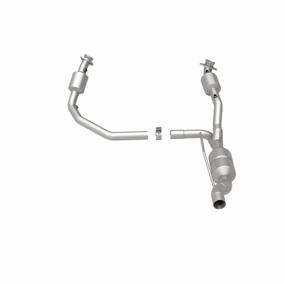 MagnaFlow direct-fit catalytic converter fits 2001-2002 Dodge Ram 3500 Van, Dodge Ram 2500 Van, and additional vehicles. Hardware is included to eliminate the hassle of working wit
