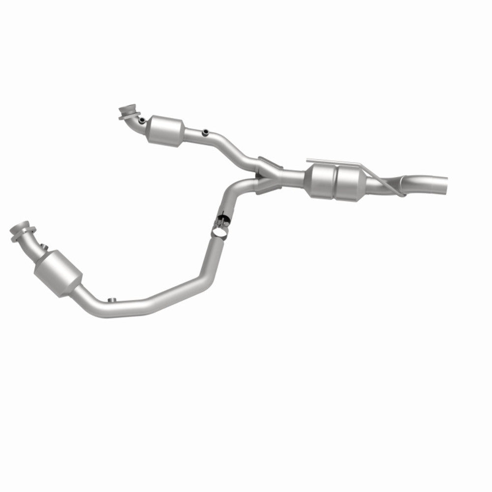 MagnaFlow direct-fit catalytic converter fits 2001-2002 Dodge Ram 3500 Van, Dodge Ram 2500 Van, and additional vehicles. Hardware is included to eliminate the hassle of working wit