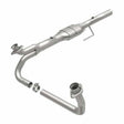 MagnaFlow direct-fit catalytic converter fits 2000-2003 Dodge Ram 3500 Van, Dodge Ram 1500 Van, and additional vehicles. Hardware is included to eliminate the hassle of working wit