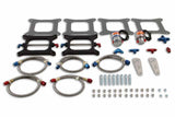 NOS pro shot fogger upgrade kit cheaternitrous system; 4150 flange 2 wet plate dual stage solenoid 02021NOS