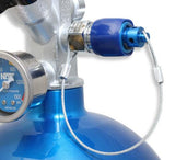 NOS plate wet nitrous system - Ford -6AN 10 lb stainless steel blue red black 02125NOS
