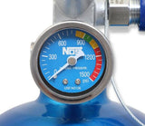 NOS plate wet nitrous system - Ford -6AN 10 lb stainless steel blue red black 02125NOS