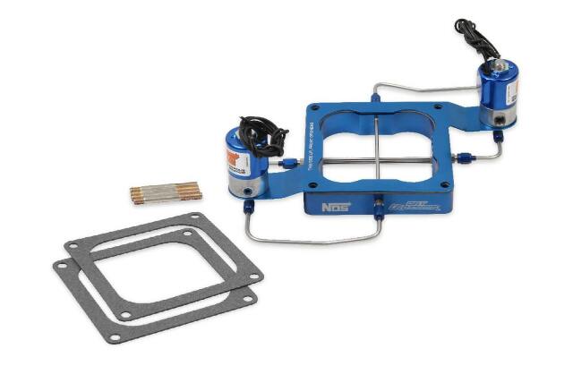 NOS crosshair plate 4500 dominator flange professional kit - dry blue 02157NOS