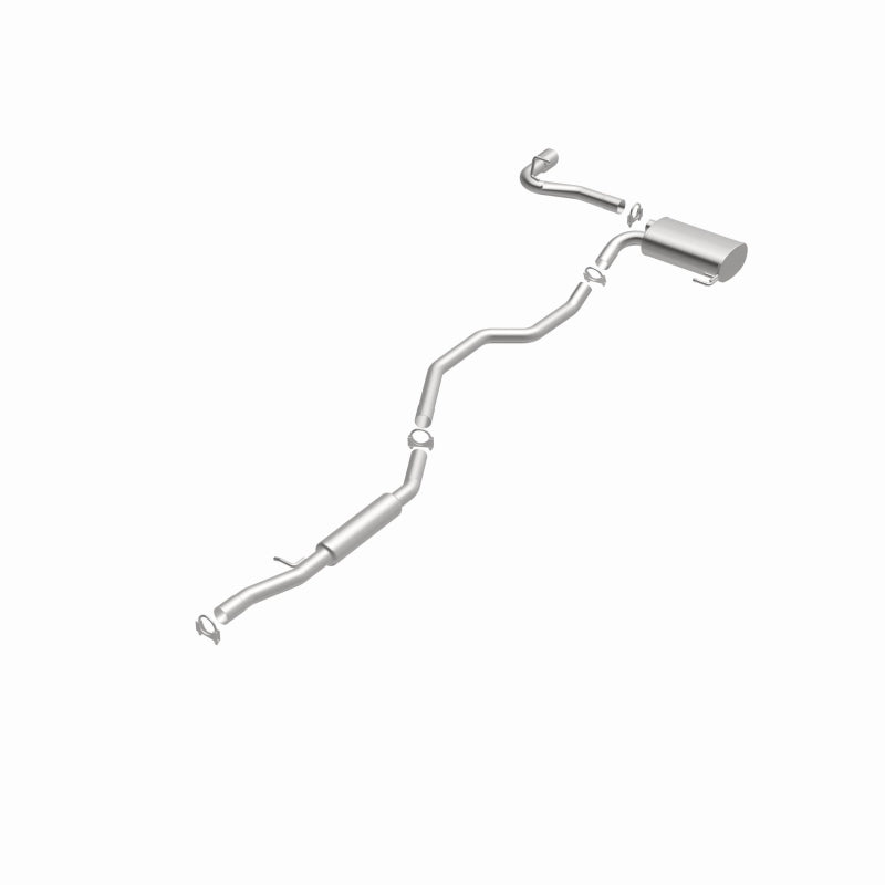 Fits 2011-2017 Jeep Direct-Fit Replacement Exhaust System 106-0776 aluminized steel