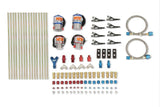 NOS custom nitrous plumbing kit , pro shot fogger wet solenoid 2493