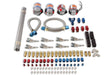 NOS custom nitrous plumbing kit pro fogger - 02462-S-JSNOS wet solenoid