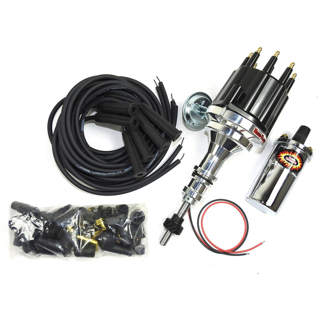 PerTronix Ignitor II electronic ignition kit Ford chrome black D130710