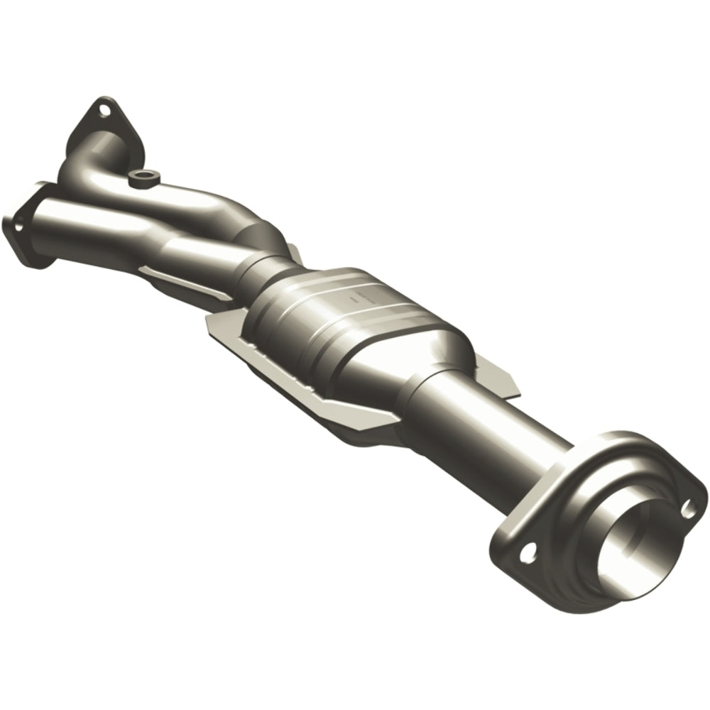 MagnaFlow direct-fit catalytic converter for 2003-2004 Toyota 4Runner 4.7 inch inlet/outlet stainless steel CARB compliant OBDII 49696