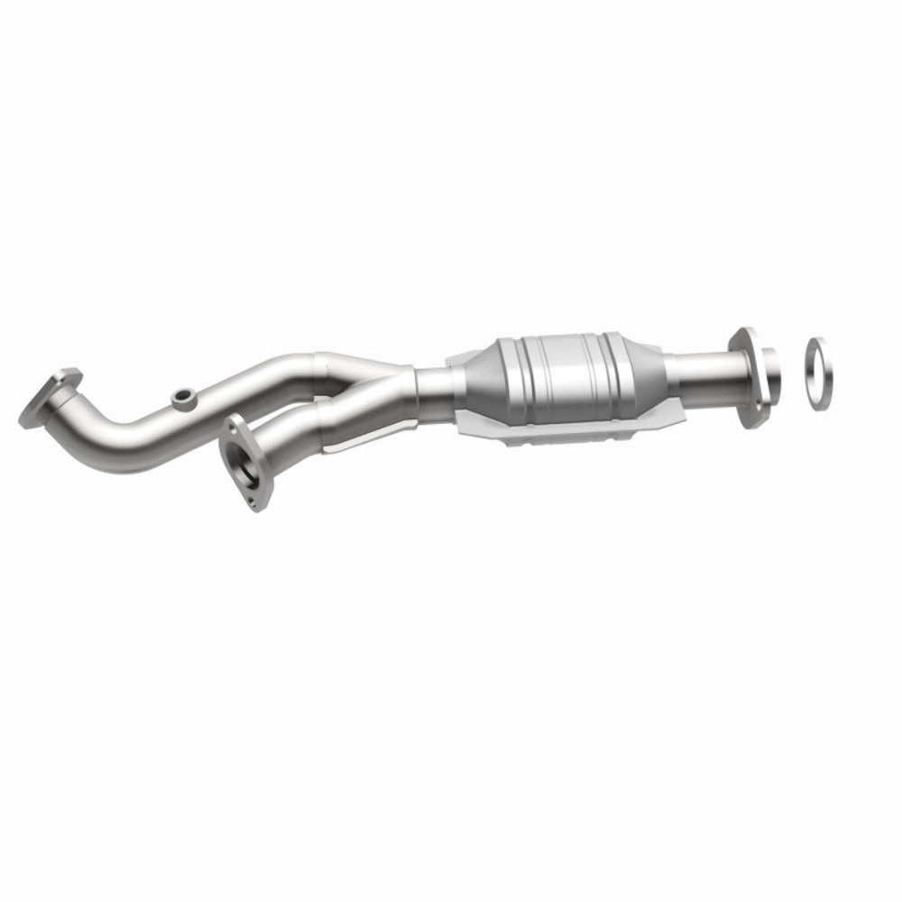 MagnaFlow direct-fit catalytic converter for 2003-2004 Toyota 4Runner 4.7 inch inlet/outlet stainless steel Federal EPA compliant OBDII 93655