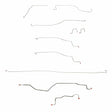 t 03-04 Chevrolet Silverado 1500 Brake Line Kit 2WD Stainless Steel Fine Lines