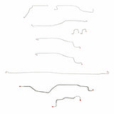 t 03-04 Chevrolet Silverado 1500 Brake Line Kit 2WD Stainless Steel Fine Lines