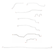 Brake Line Kit for 2013 03-04 Chevy Silverado 1500 ABS 4WD short bed stainless steel