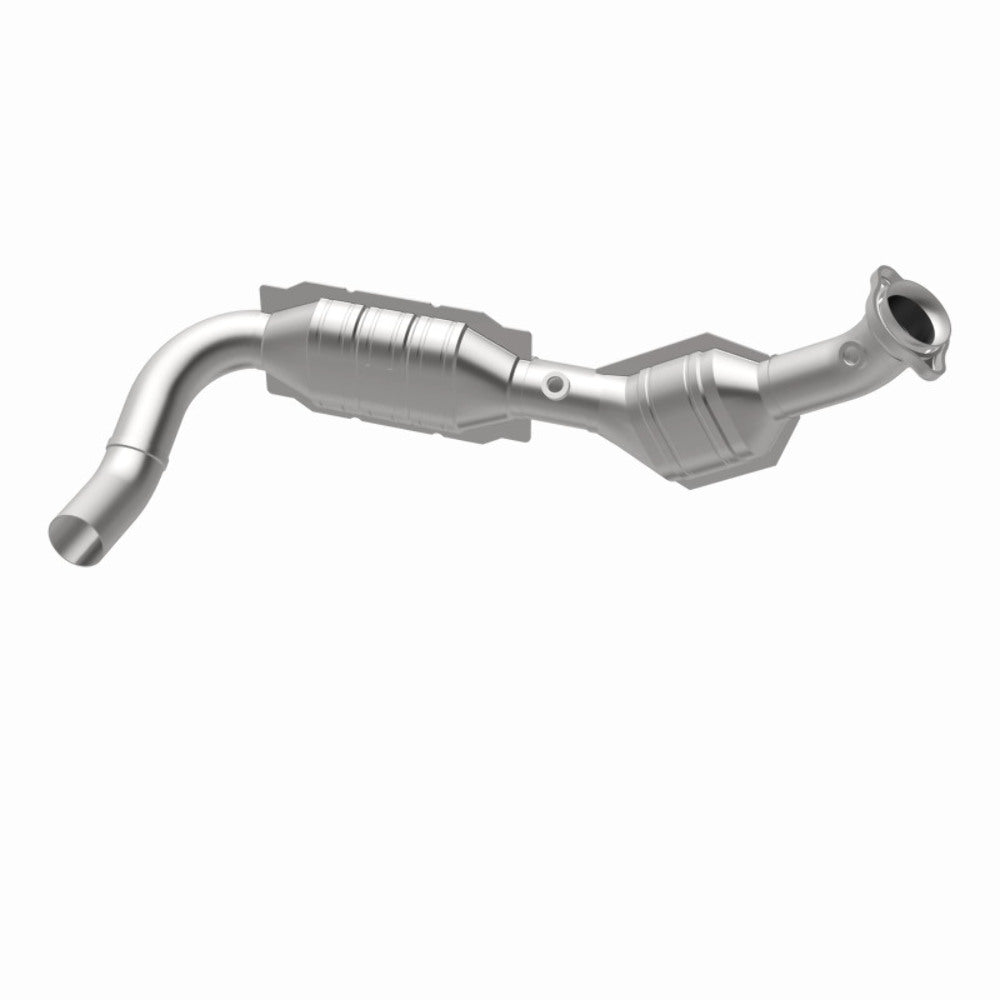 MagnaFlow direct-fit catalytic converter fits 2003-2004 Ford Expedition 4.6L and 2003-2004 Exped 4.6L driver side 4.6L driver side stainless steel Federal EPA compliant OBDII 24440