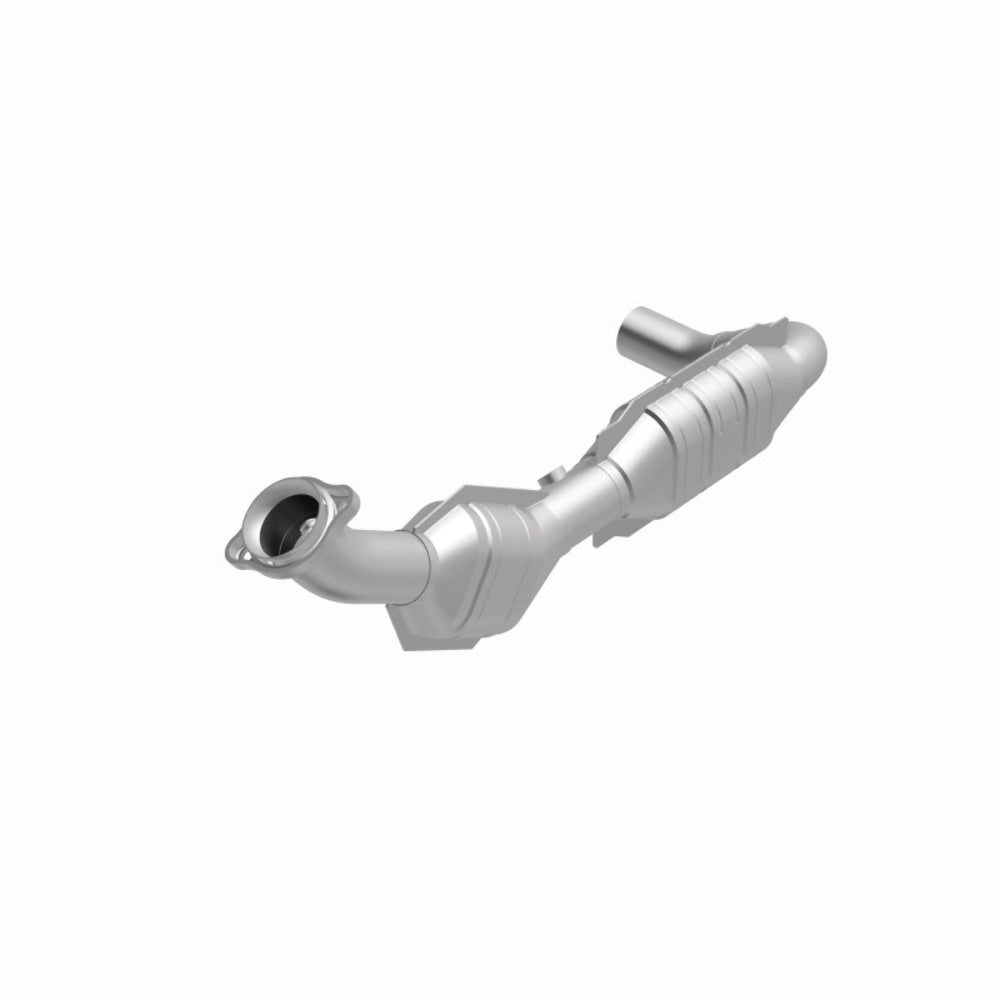 MagnaFlow direct-fit catalytic converter fits 2003-2004 Ford Expedition 4.6L and 2003-2004 Exped 4.6L driver side 4.6L driver side stainless steel Federal EPA compliant OBDII 24440